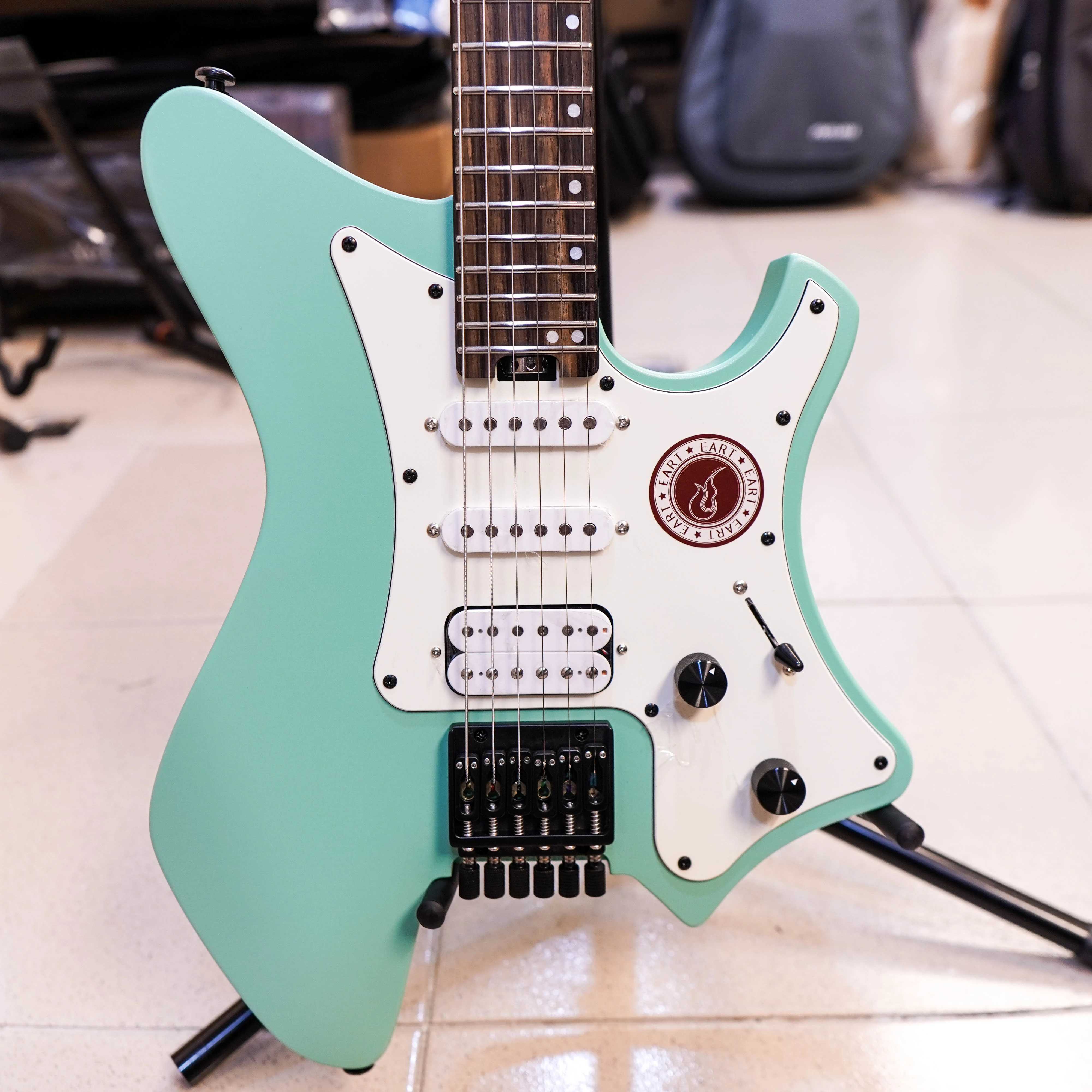 EART GW2P-SE 電吉他 衝浪綠