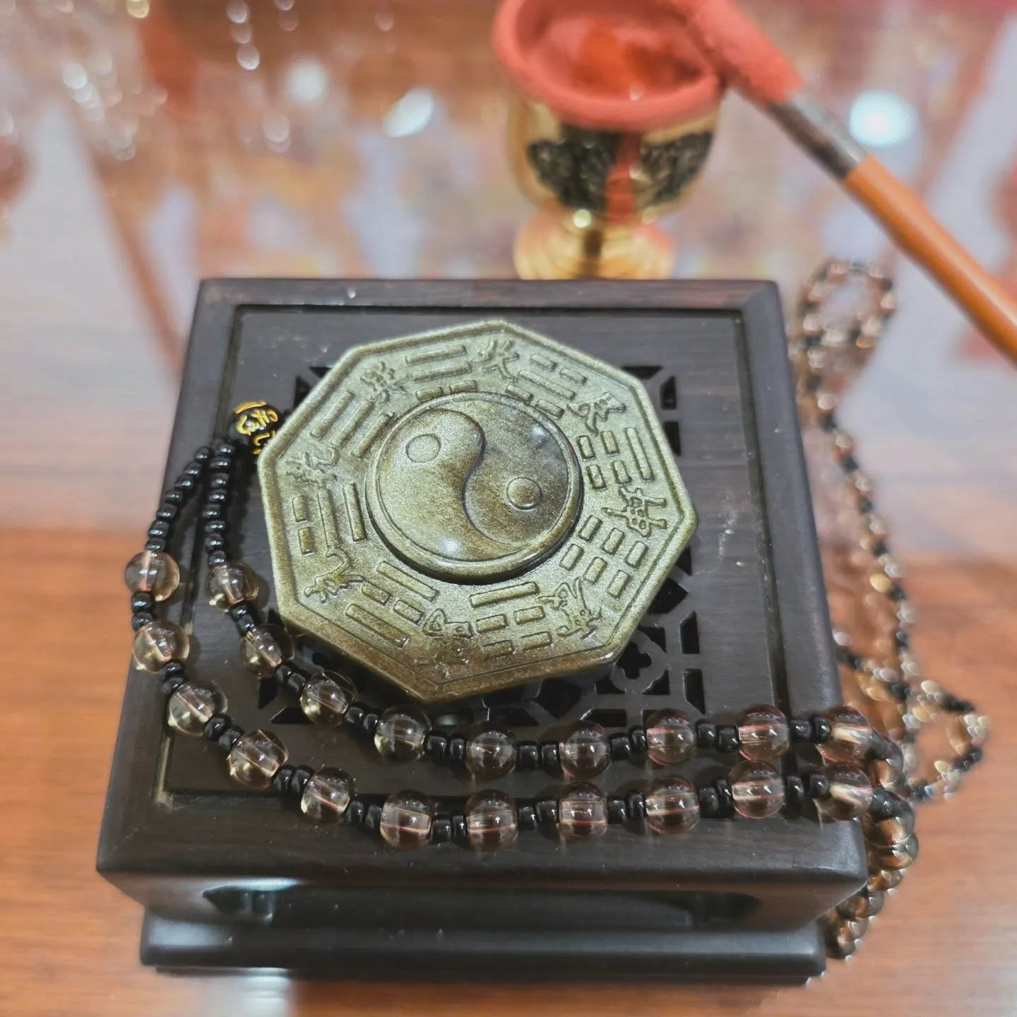 高品質金曜石平安墜飾