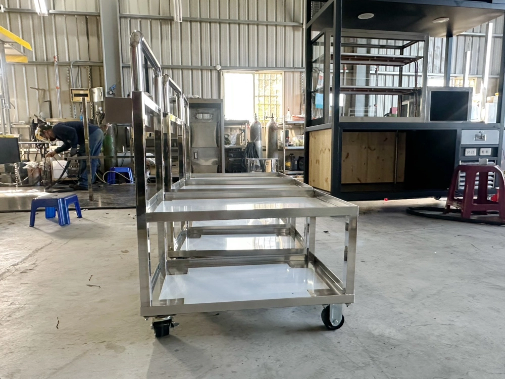 304不銹鋼手推車