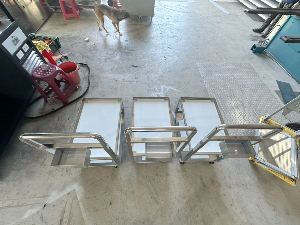 304不銹鋼手推車
