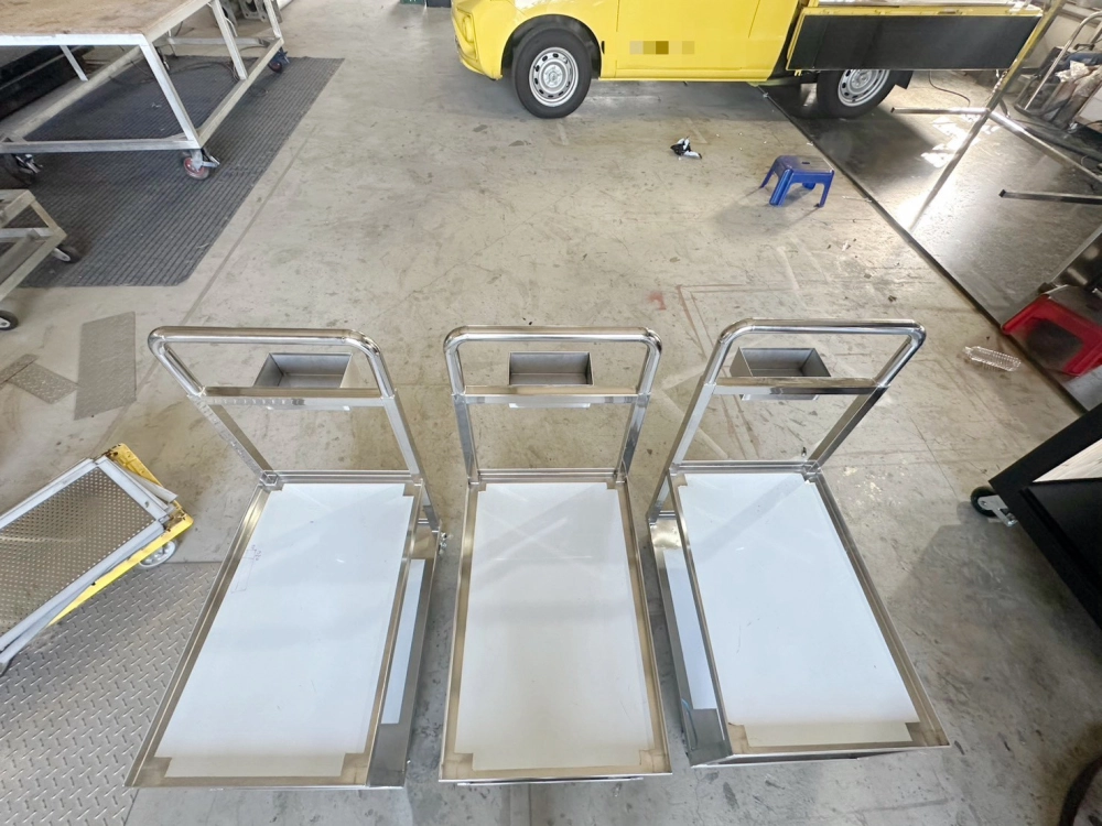 304不銹鋼手推車