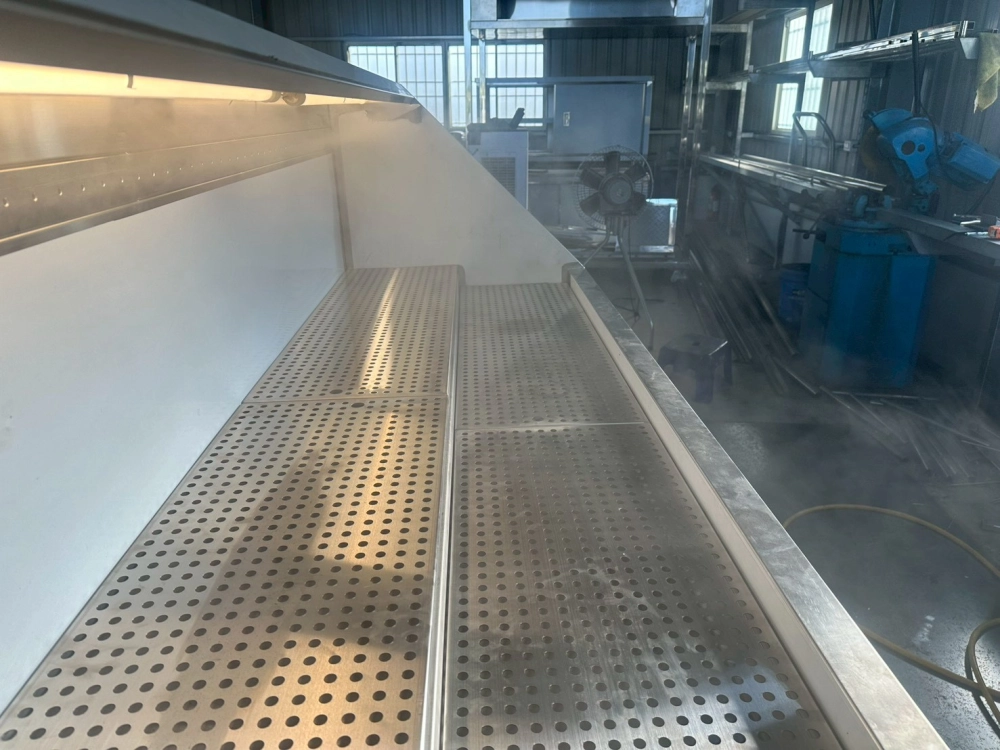 304不銹鋼水霧式冷藏開放展示櫃，工廠直營｜全台服務? 尺寸可客製