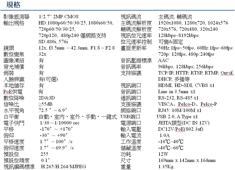 MG2800直播錄影攝影機
