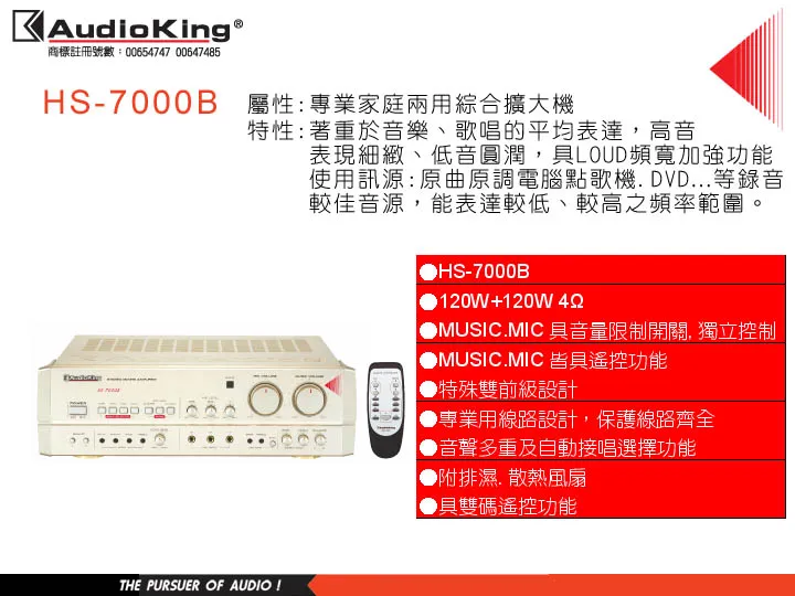 各式音響擴大機及喇叭