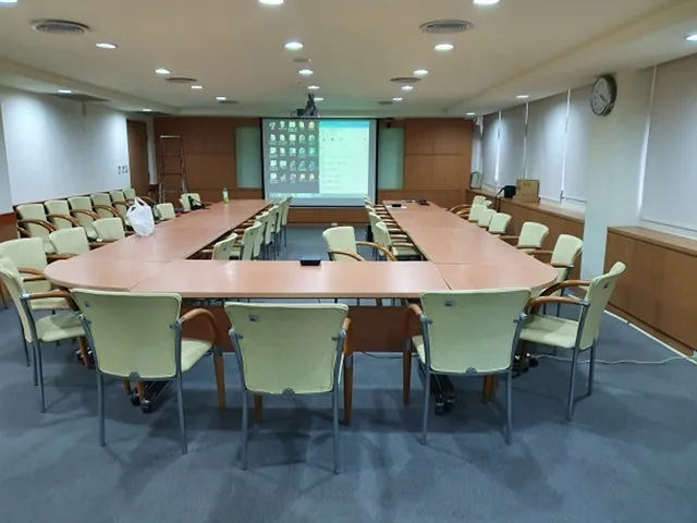 完成三軍總醫院視訊會議攝影機及收音麥克風相關設備安裝建置