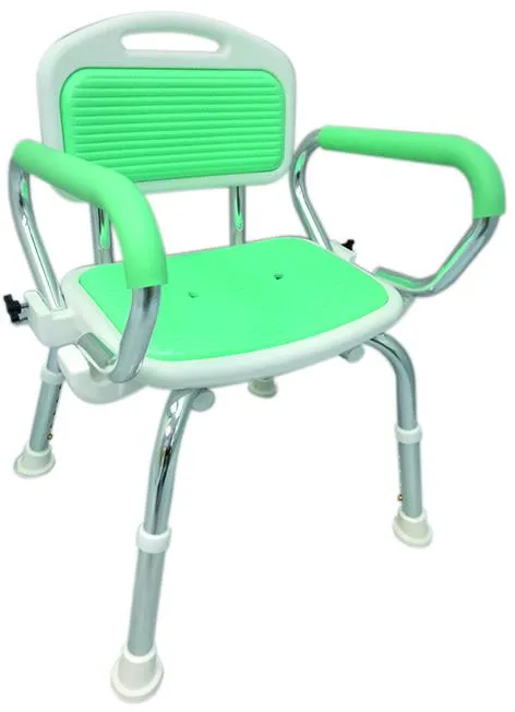 扶手可掀.固定洗澡椅