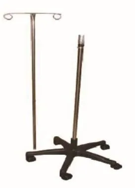 附輪鐵製點滴架