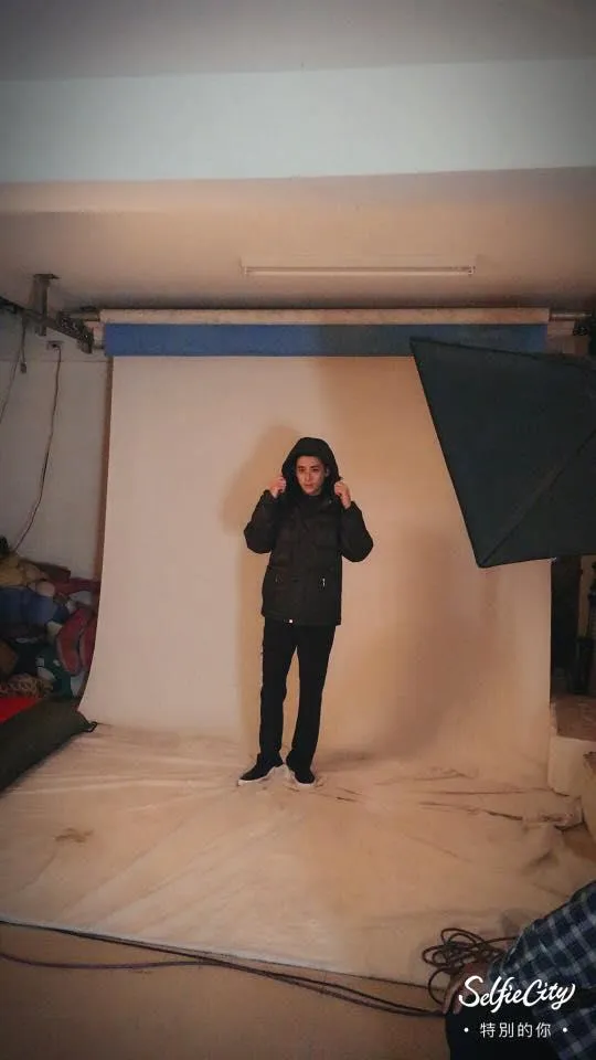 羽絨衣型錄拍攝