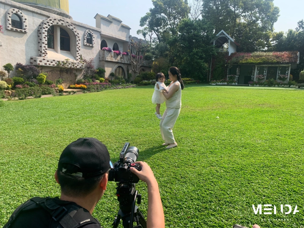 百納康健花萃霜CF拍攝