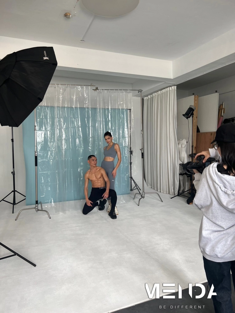 機能服飾平面拍攝幕後花絮