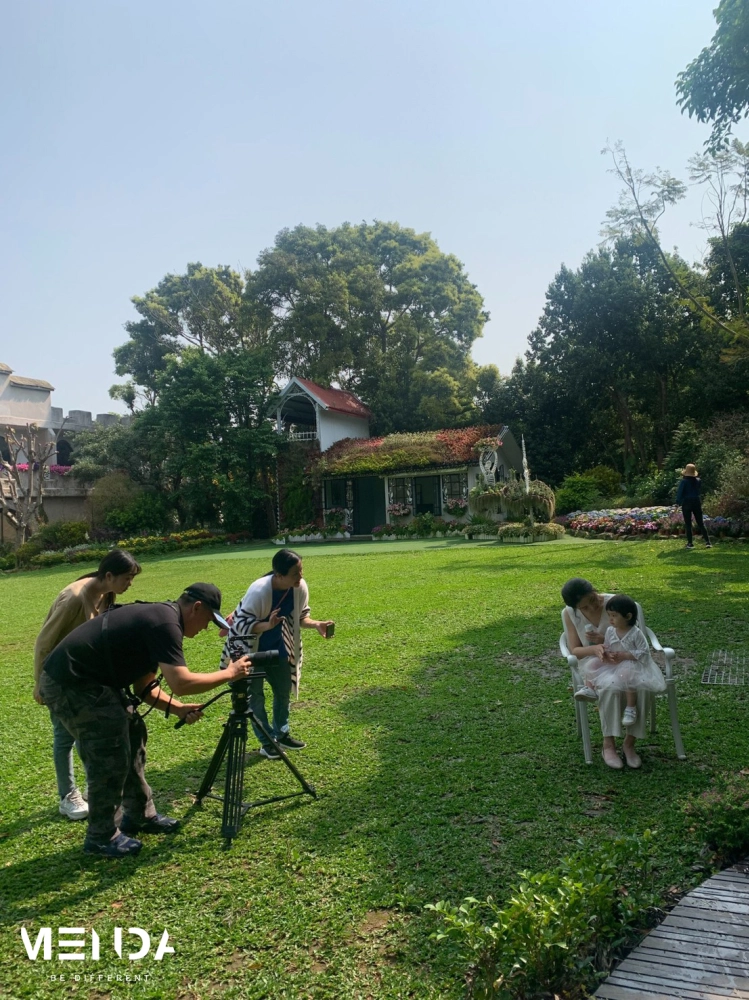 百納康健花萃霜CF拍攝