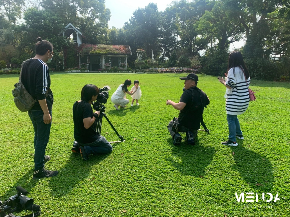 百納康健花萃霜CF拍攝