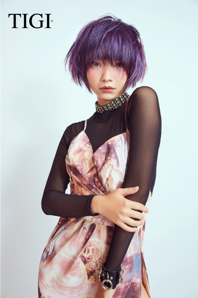 TIGI髮型平面拍攝成品