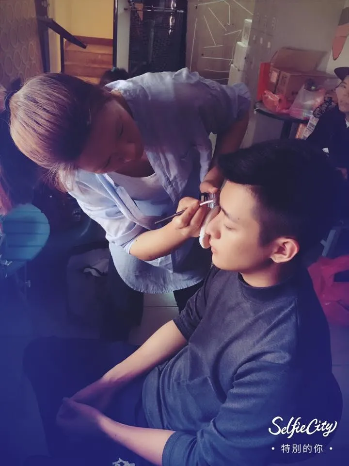 羽絨衣型錄拍攝