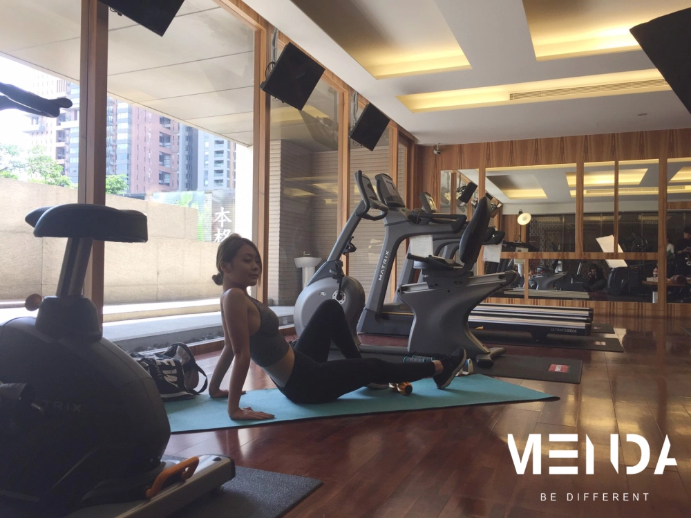 運動器材平面拍攝