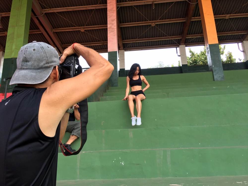 啦啦隊鞋商品拍攝