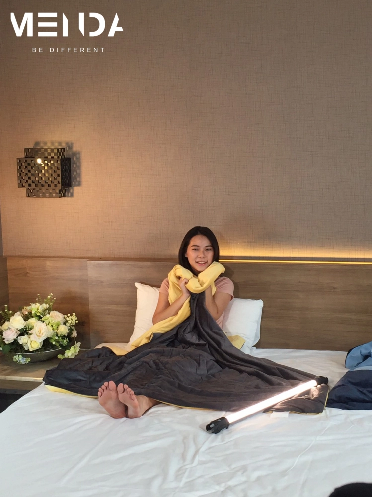 大豆纖維毛毯拍攝