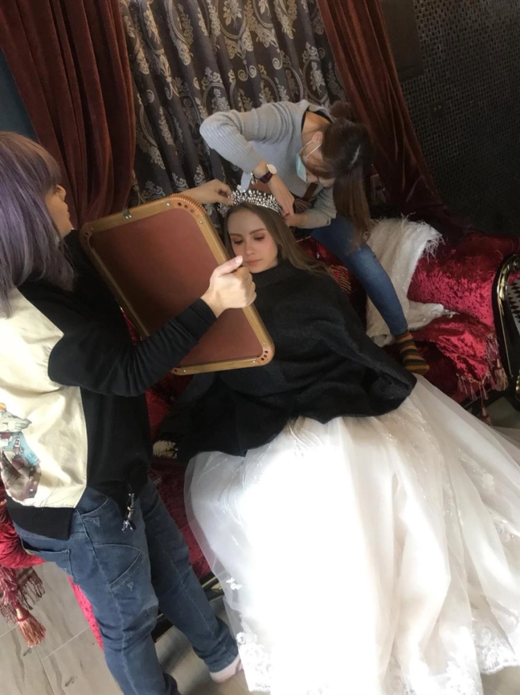 茱莉亞婚紗型錄拍攝