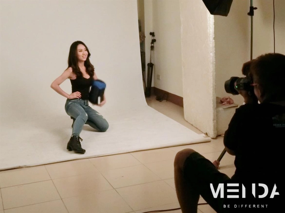 2019羽絨衣型錄拍攝