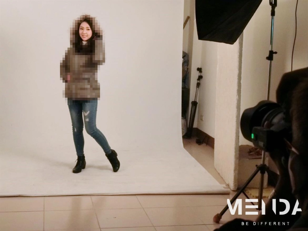 2019羽絨衣型錄拍攝