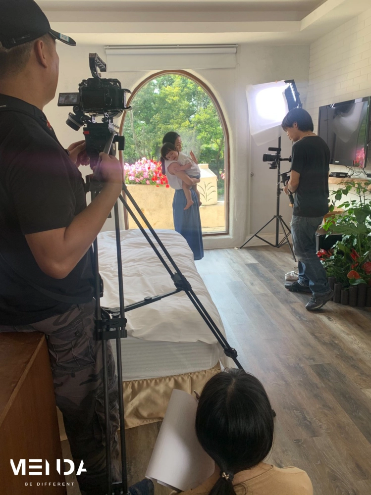 百納康健花萃霜CF拍攝