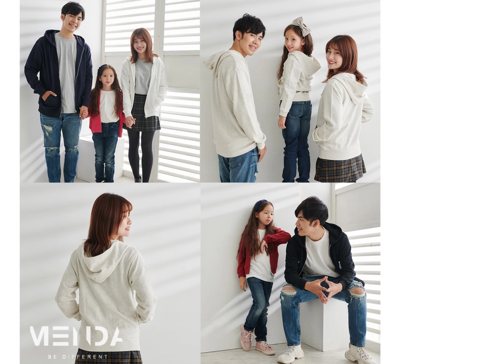 親子裝拍攝成品