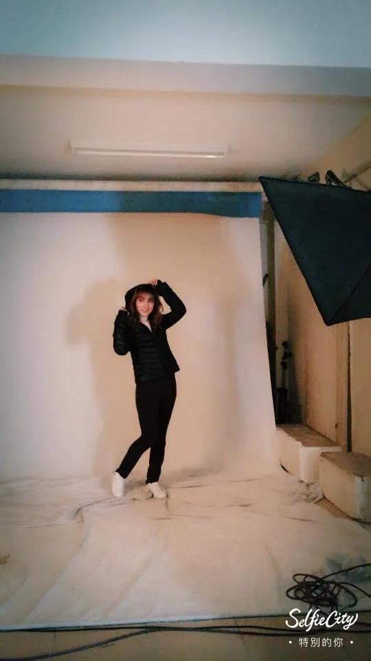 羽絨衣型錄拍攝