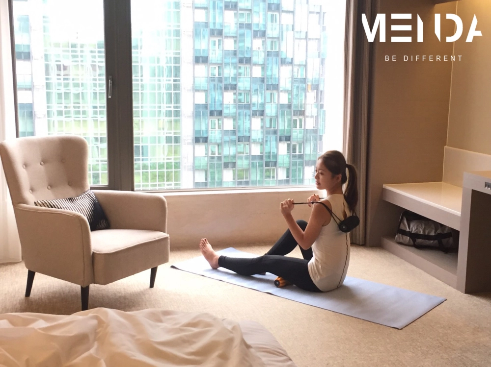 運動器材平面拍攝