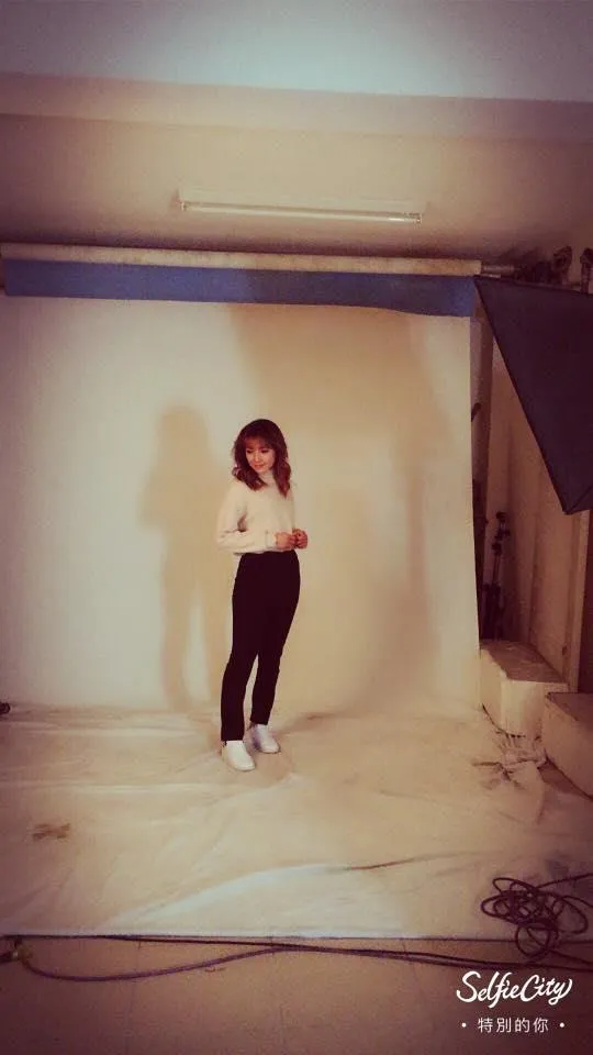 羽絨衣型錄拍攝