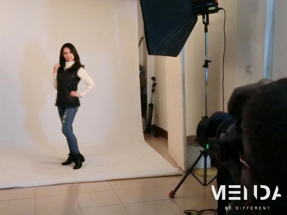 2019羽絨衣型錄拍攝