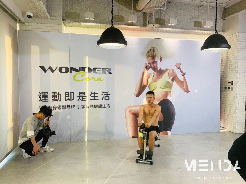 萬達康健身器材拍攝