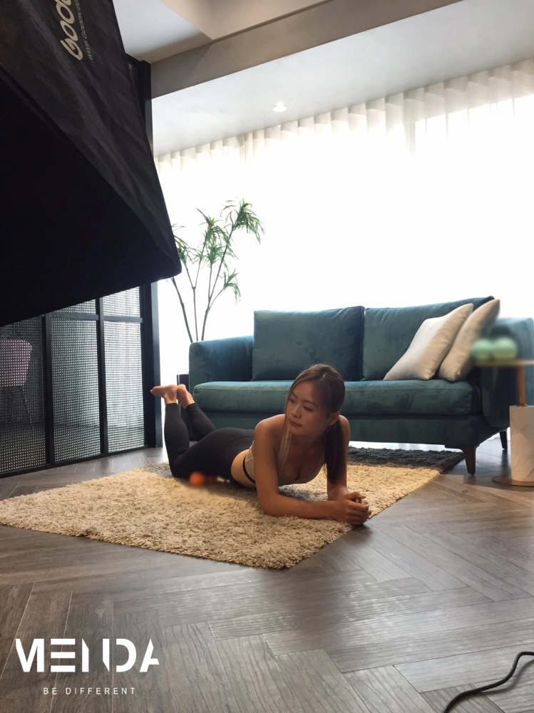 運動用品平面拍攝