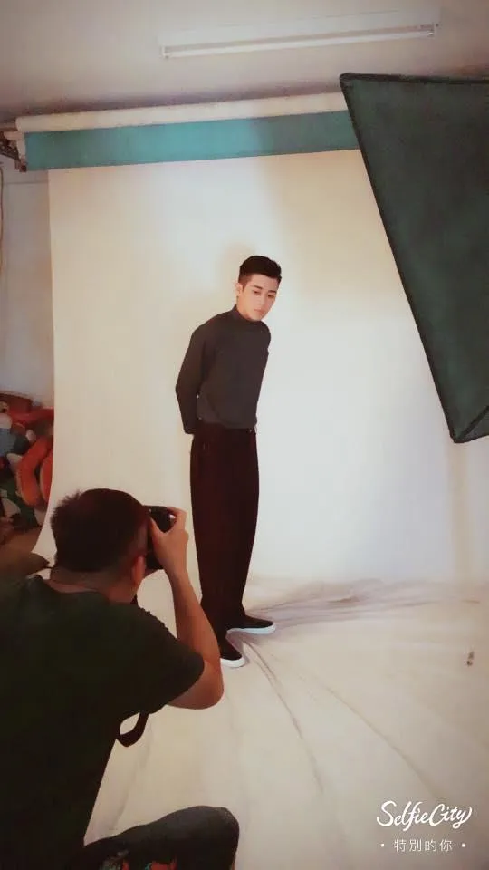 羽絨衣型錄拍攝