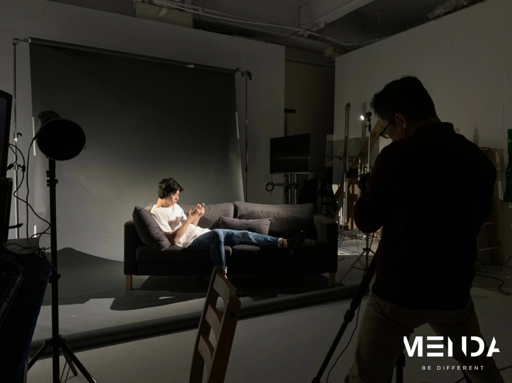 電競耳機平面拍攝