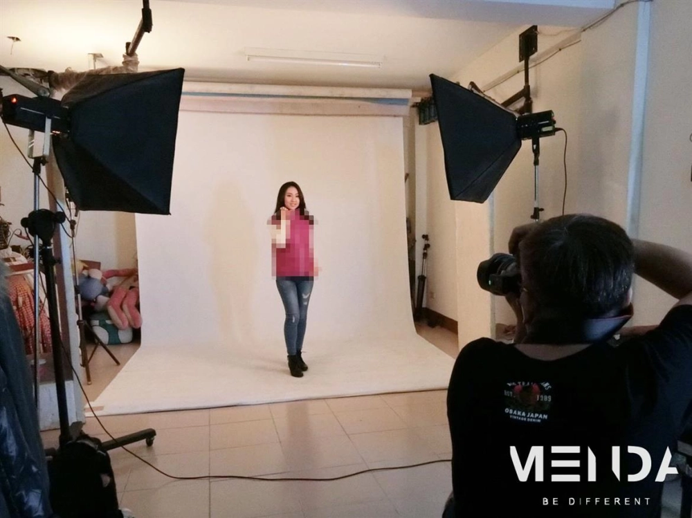 2019羽絨衣型錄拍攝