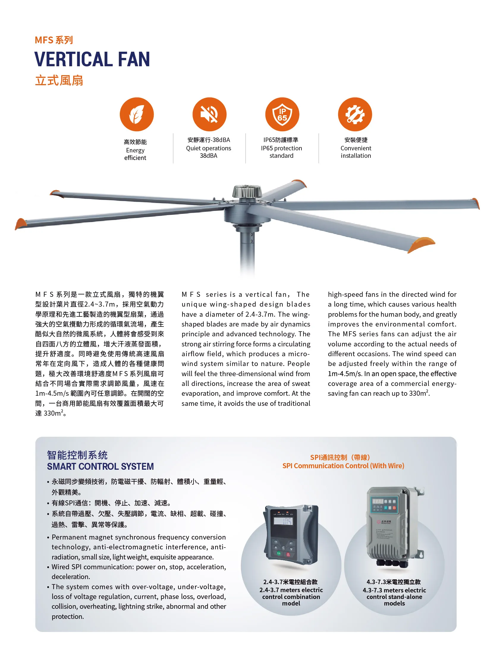 MFS-立式風扇產品型錄
