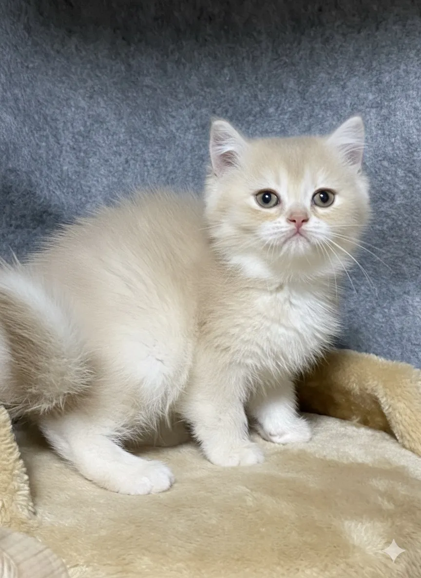 紫金漸層英短妹妹