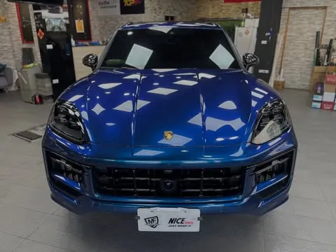Porsche cayenne｜從翡翠綠 → 暗夜英國藍