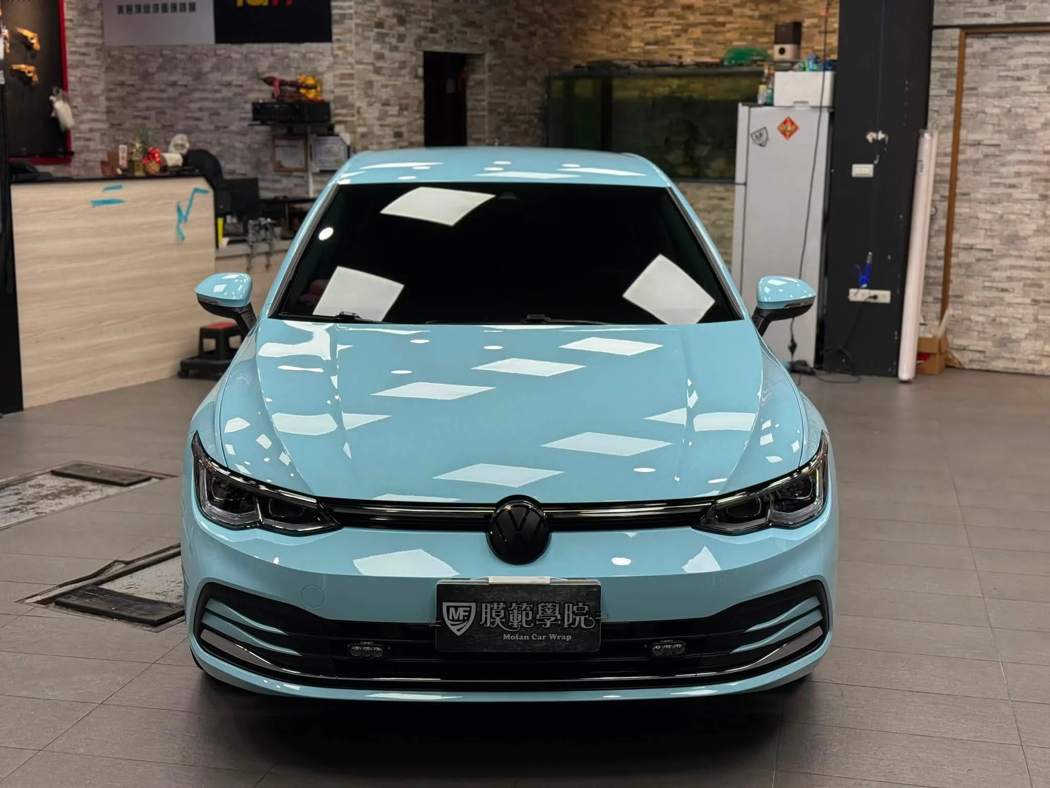 Volkswagen Golf × 冰川藍
