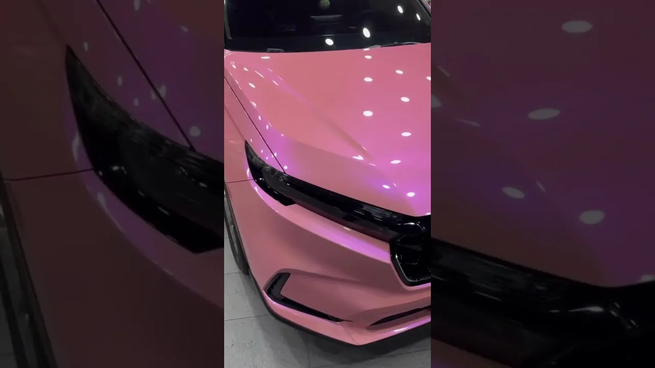 Honda CRV 競速粉 街道最粉亮的焦點