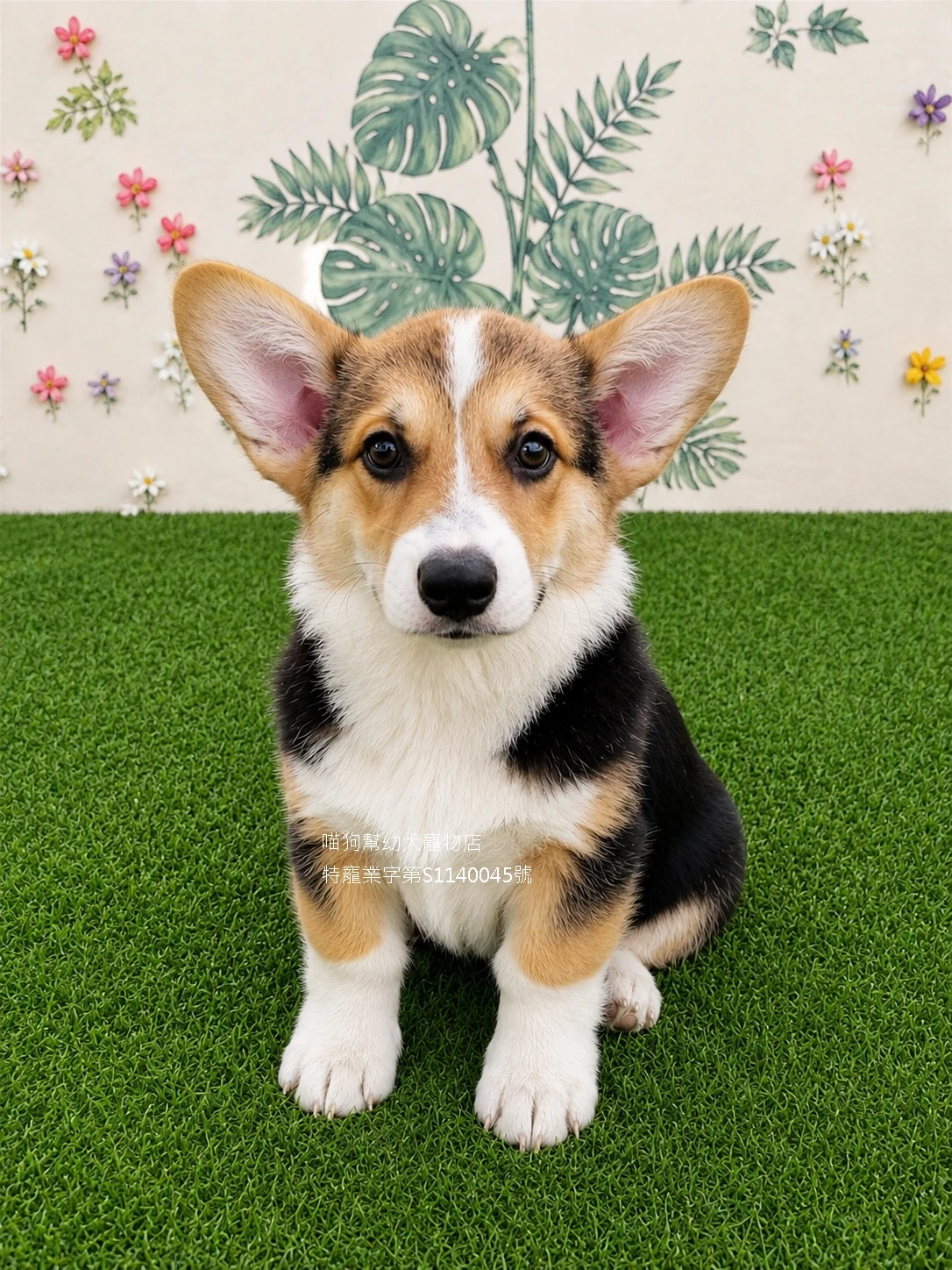 三色柯基犬