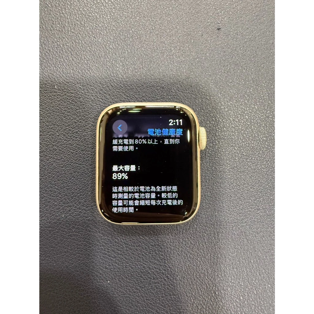 蘋果原廠 Apple Watch SE 2代 40MM GPS A2722 電池89%