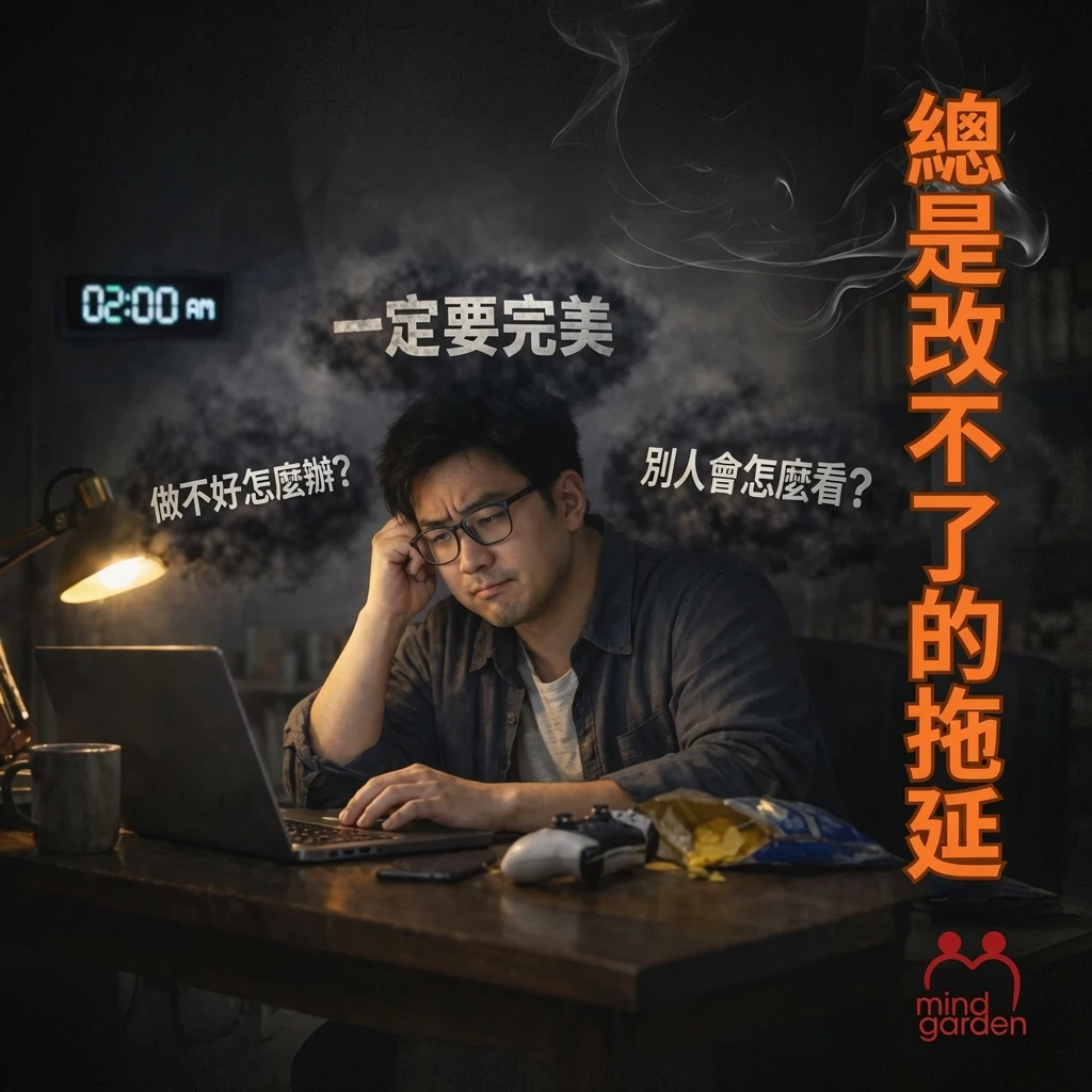 總是改不了的拖延，拖延其實不是懶，而是「太想做好」