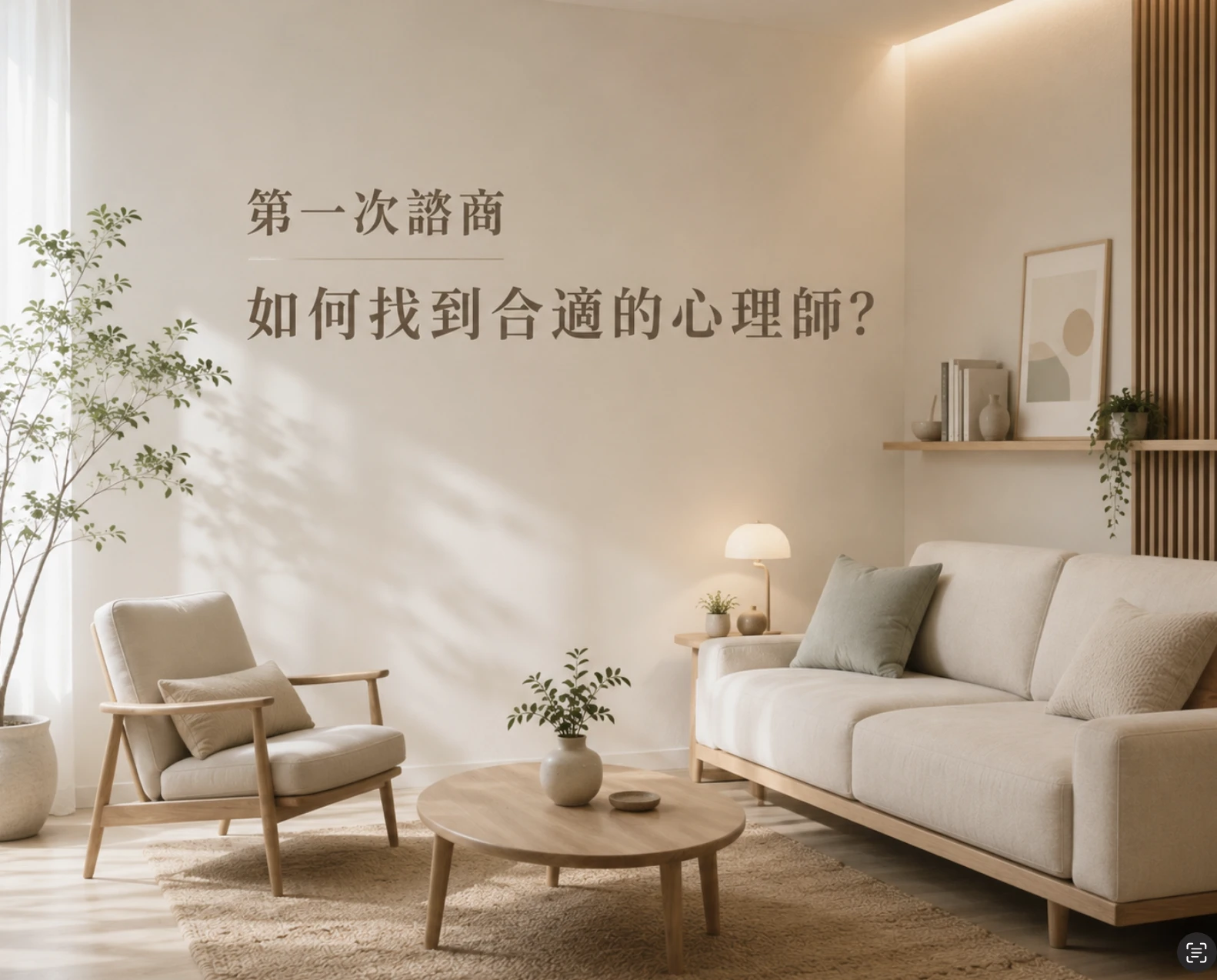 心理師怎麼選？第一次心理諮商，如何找到適合自己的心理師？