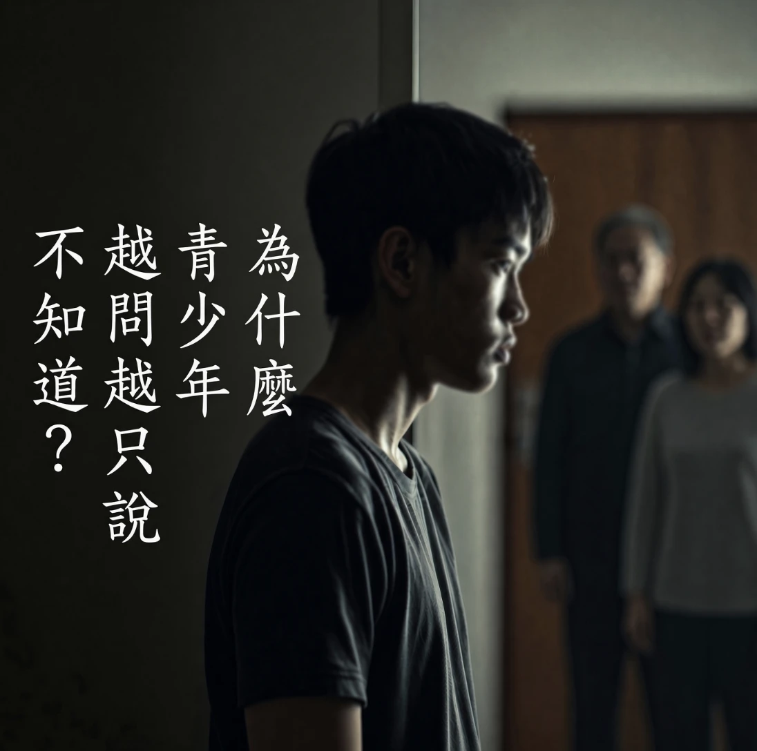 孩子不跟父母說話怎麼辦？為什麼青少年越問越只說「不知道」？ 心園心理治療所台北所