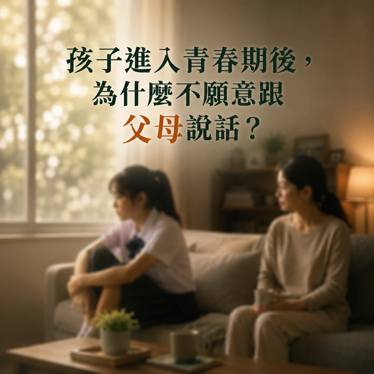 孩子進入青春期後，為什麼不願意跟父母說話？3個方法接住青少年情緒