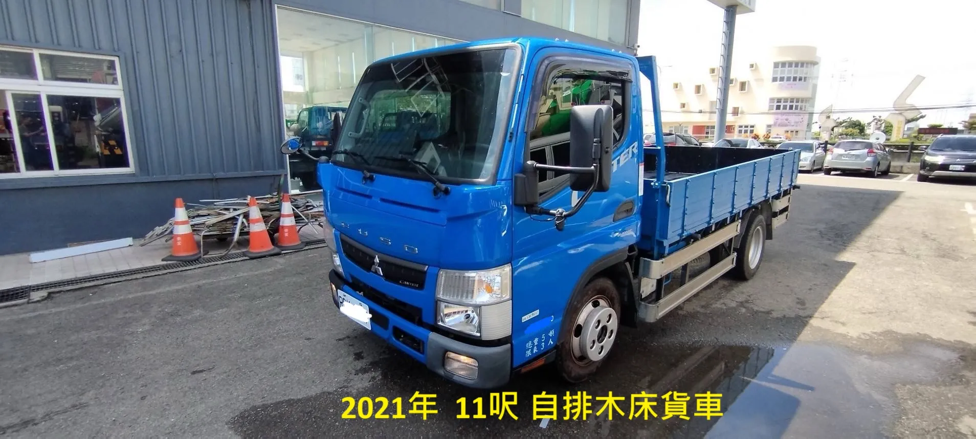 2021年底 堅達  5 噸11呎自排木床貨車