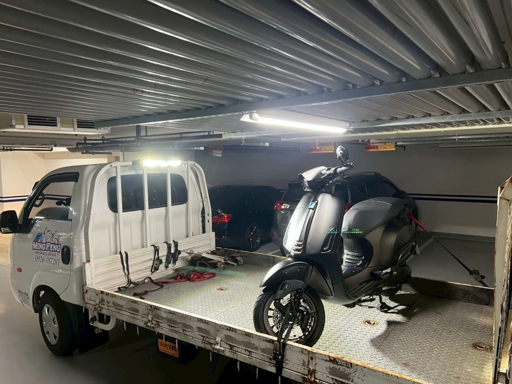 機車、重機道路救援