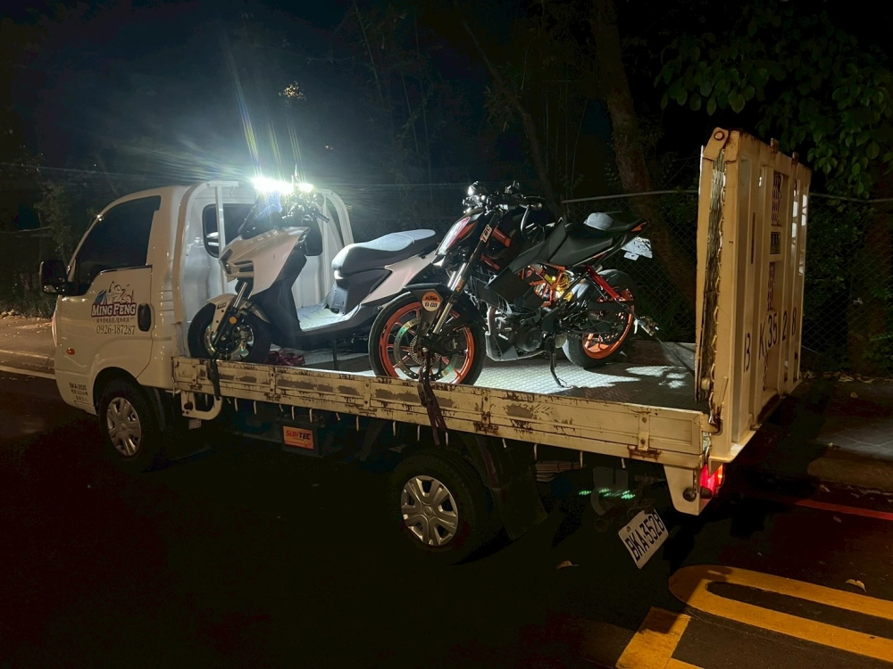 機車、重機道路救援