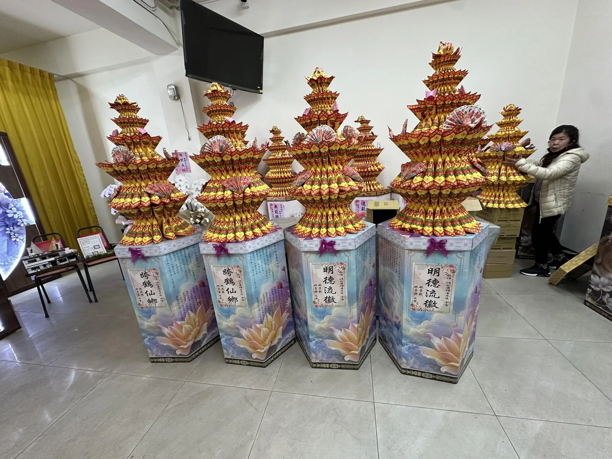 雲林斗六莊嚴場 感謝同行調度與肯定｜雲林花店｜斗六花店